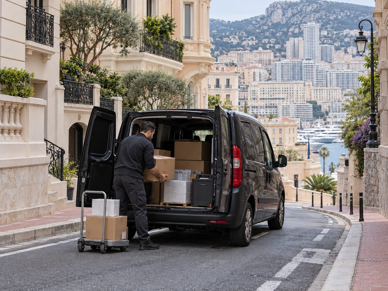 Livreur Optimat et utilitaire de service à Monaco